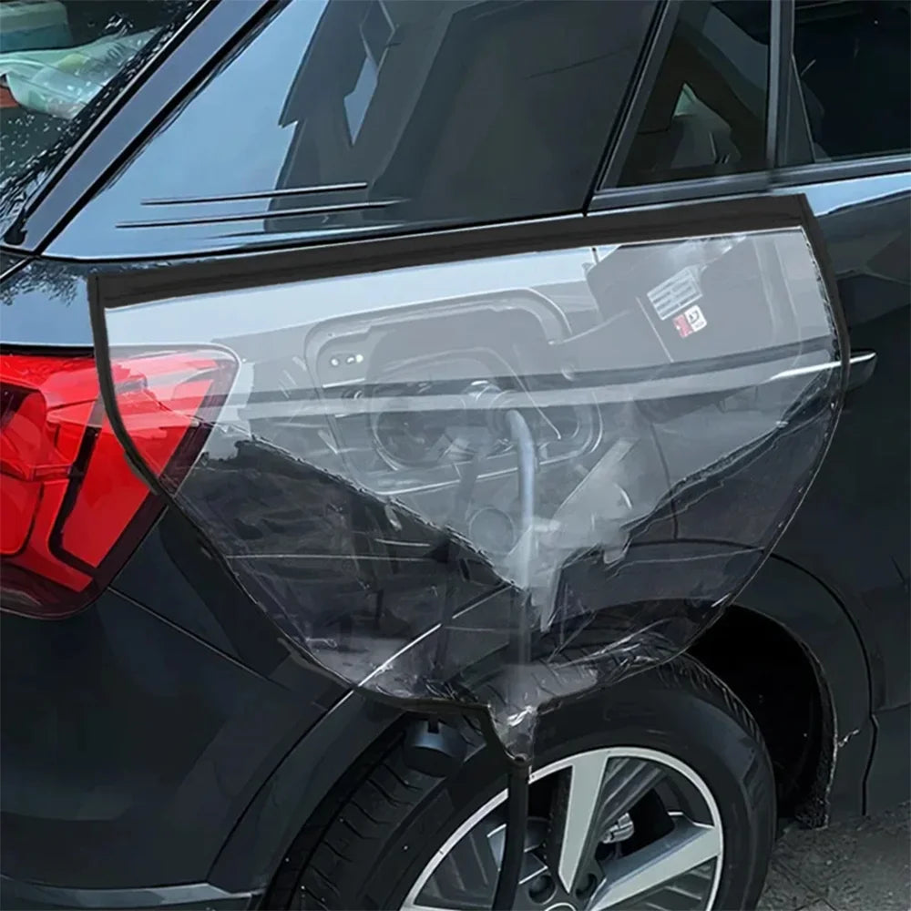 Magnetic Car Charging Gun Rainproof Cover Practical Cars Outdoor Charging Rainproof Dustproof Protection Covers Auto Accessories