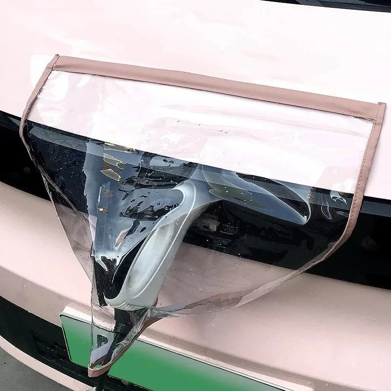 Magnetic Car Charging Gun Rainproof Cover Practical Cars Outdoor Charging Rainproof Dustproof Protection Covers Auto Accessories
